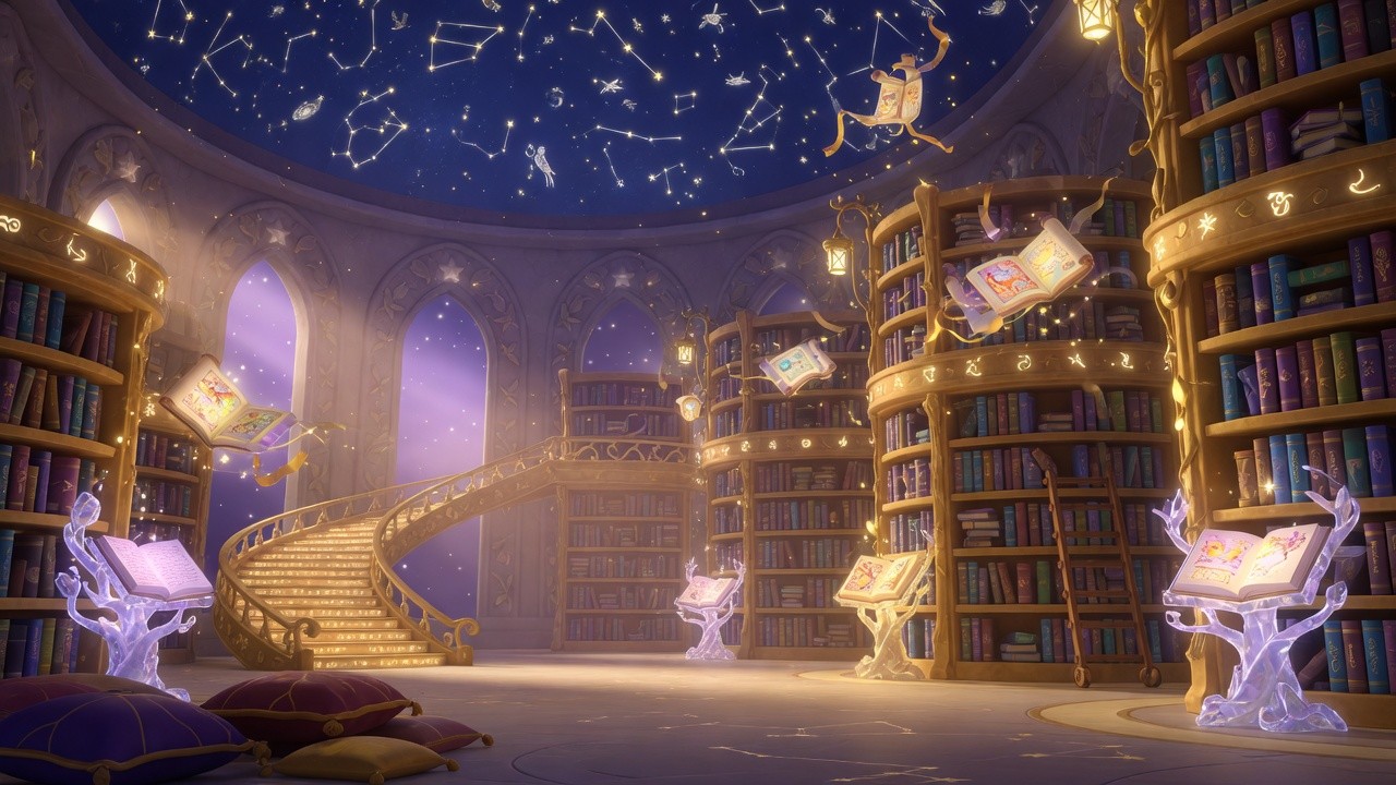 Legend Library game world