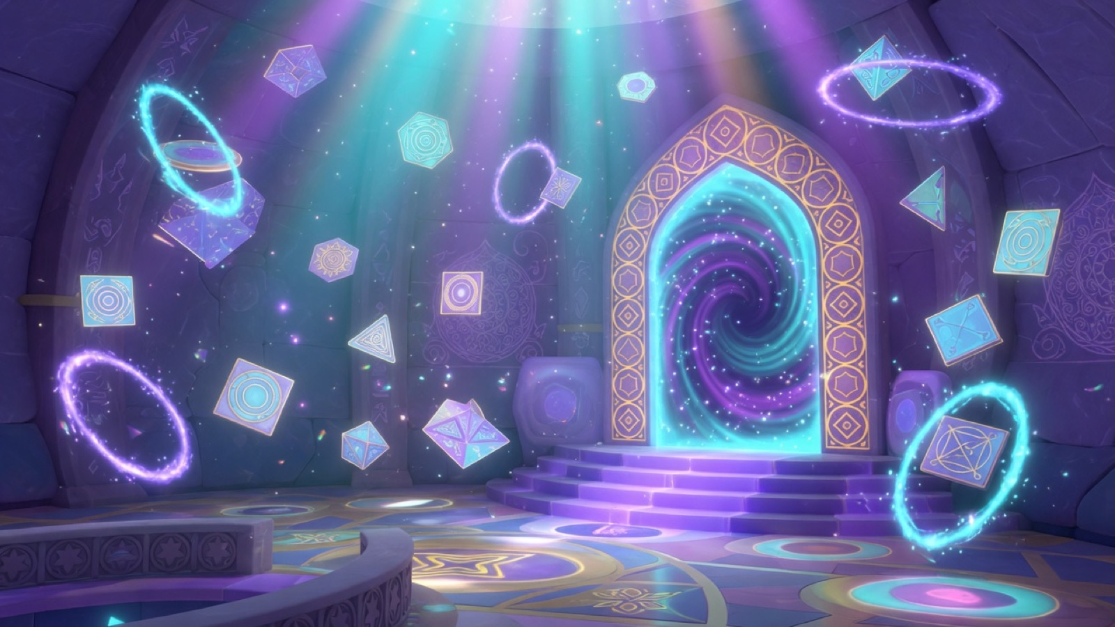 Pattern Portal game world